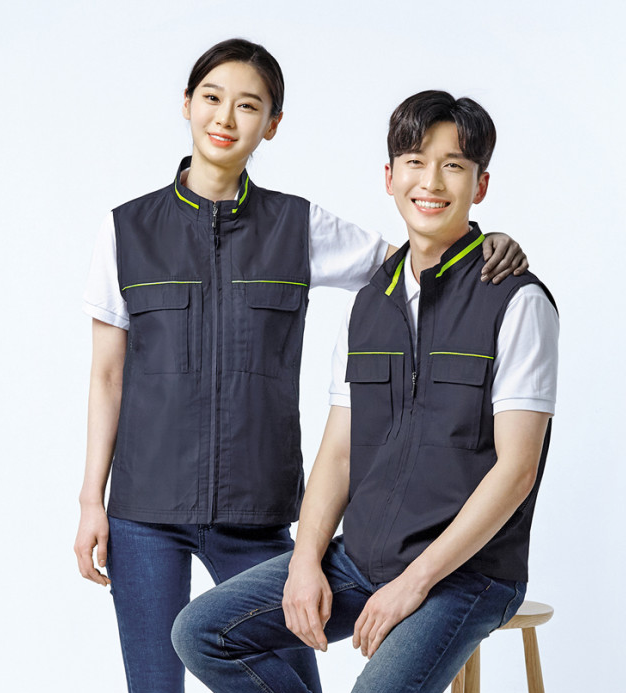  대구 단체조끼 남녀공용 망사 안전 메쉬 수납 작업조끼 ( 단체작업복 여름조끼 사계절조끼 카라조끼 통풍조끼 대구 서문시장 유니폼 회사유니폼 작업복 인쇄조끼 행사조끼 )