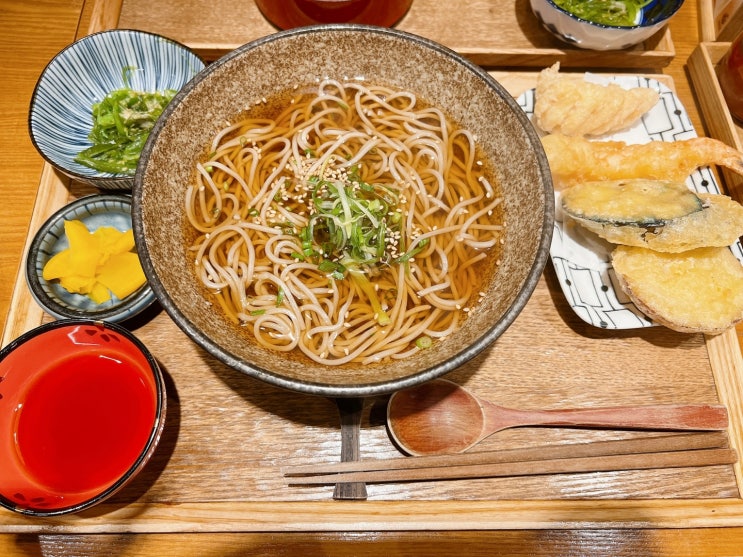  코엑스 삼성역 맛집 이나세 메밀소바 지금 딱 좋은 메뉴!