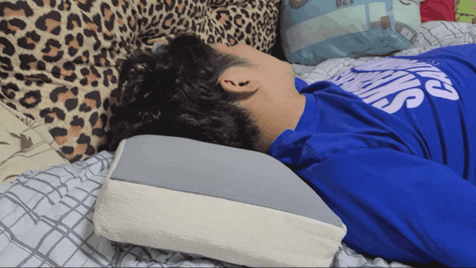 목이편한베개 바디로직 맞춤베개 조율 기능성 경추베개 사용법