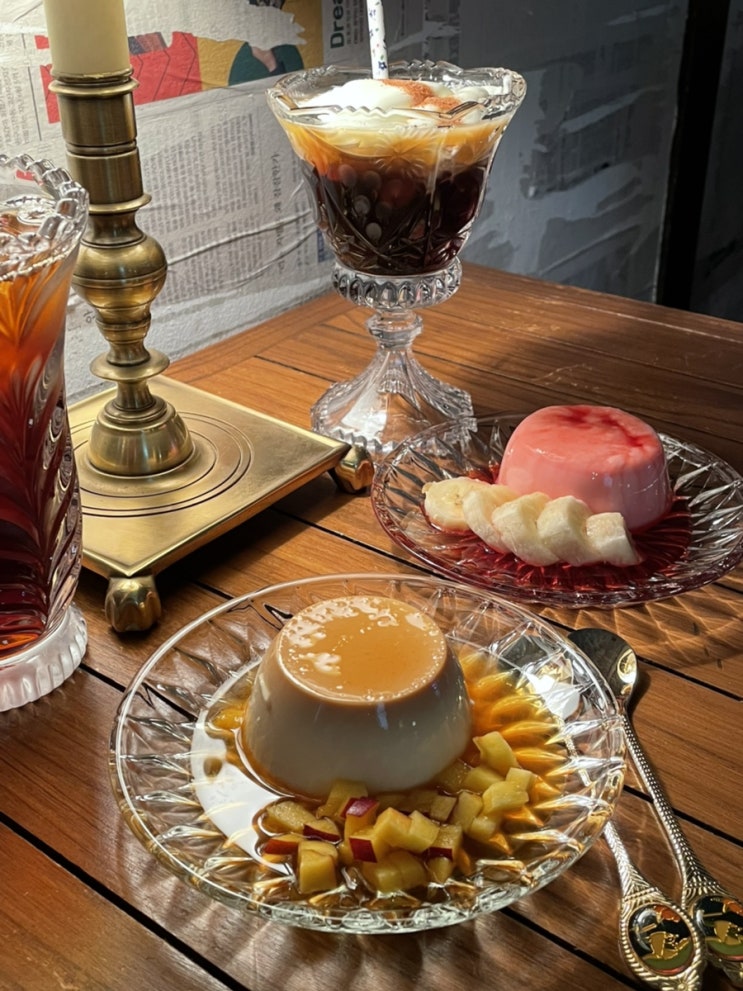  충무로: 힙지로 푸딩 맛집 - 재해석 