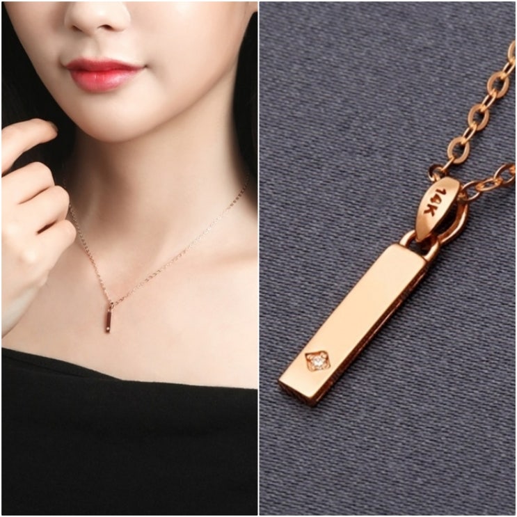 골드 바 목걸이 종류 다양해요 골드 바 목걸이 종류 다양해요
