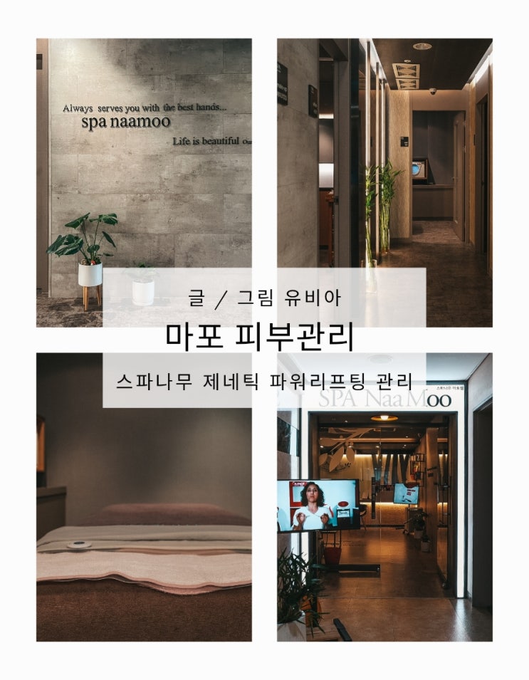  공덕역 경의선 숲길 산책 후 공덕 피부관리 스파나무에서 리프팅