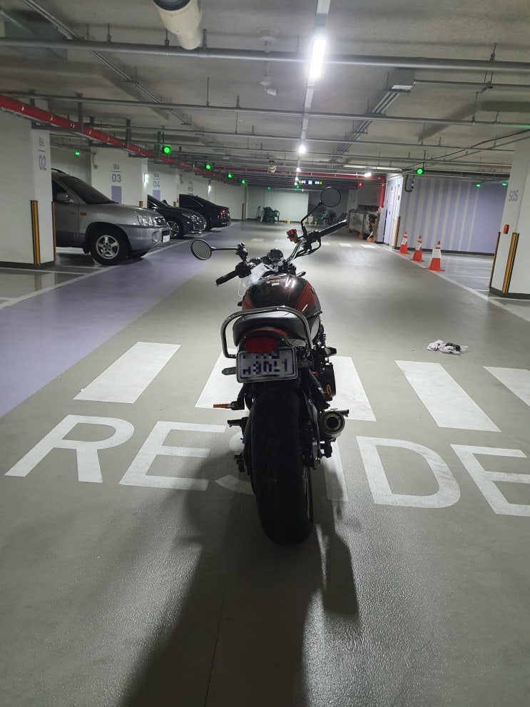  Z900RS 2019 - 휀더리스킷 장착 002