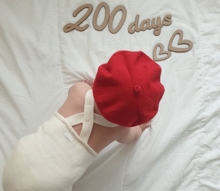  미소의 두 번째 200일(7개월) 엄마표 셀프 촬영기!