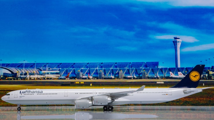  1:200 JC wings Lufthansa 루프트한자 A340-600 Leipzig 'OC' D-AIHZ 다이캐스트 모형
