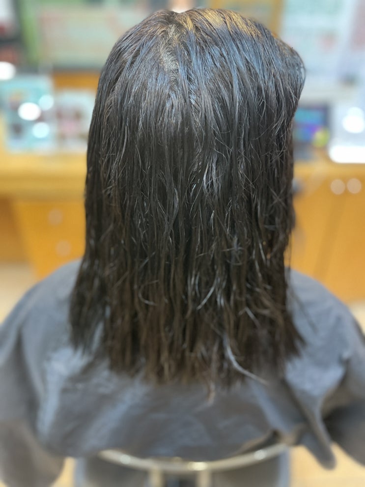  망한머리 울면 뭐해요 빠른 복구클리닉 한번에 싹 물미역처럼 만들어드립니다 ! 부산 넘버원 클리닉전문미용실 사상르네시떼미용실