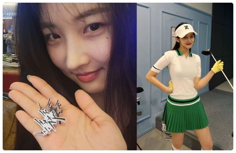 포미닛 남지현 골프 패션 얼반웍스 소속사 전속계약 드라마 왜 오수재인가 인스타 프로필 나....