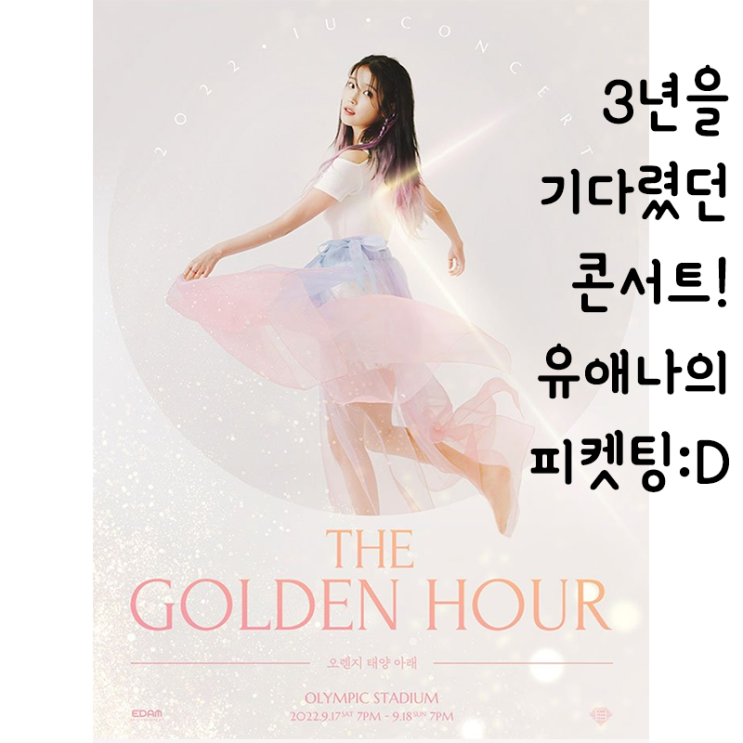  3년을 기다렸던 콘서트! 유애나의 피켓팅 :D