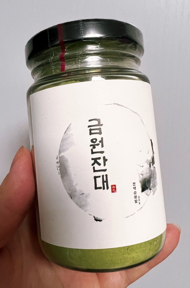  영양이 풍부한 금원 잔대 잔대 분말, 티백 세트 잇다팜.