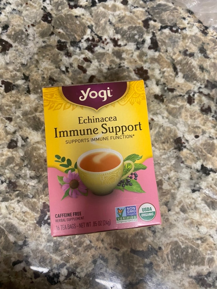  내가 제일 사랑하는 tea - Yogi Tea, Echinacea Immune Support