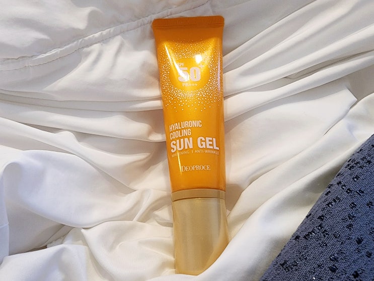  백탁없는 촉촉한선크림 선젤추천 디오프러스 히알루로닉 쿨링 선젤 SPF50+ PA+++
