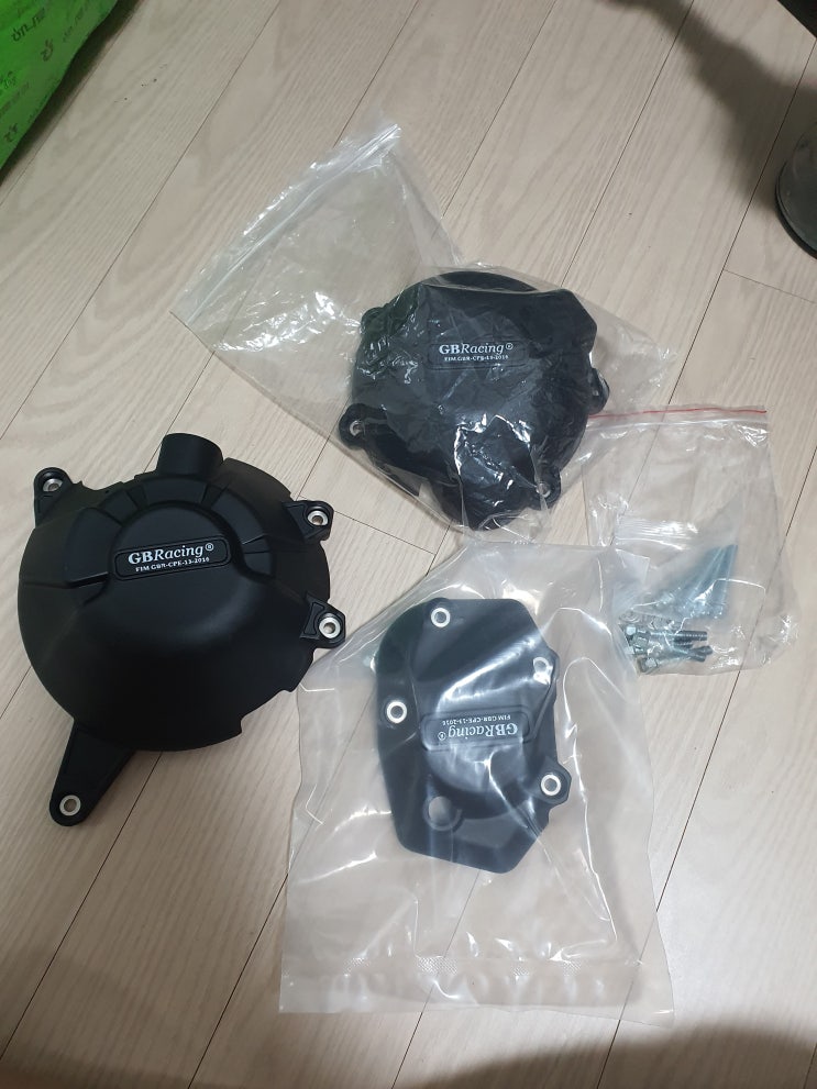  Z900RS 2019 - GB레이싱 엔진커버 장착실패