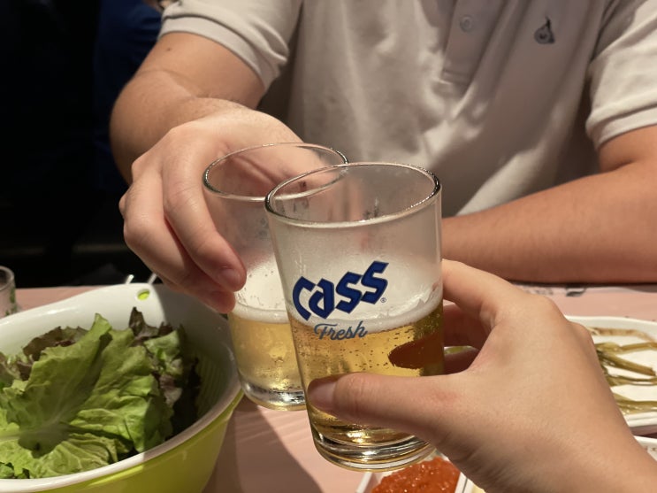  용인 동백동 삼겹살 맛집, 하남돼지집에서 부부데이트(?)