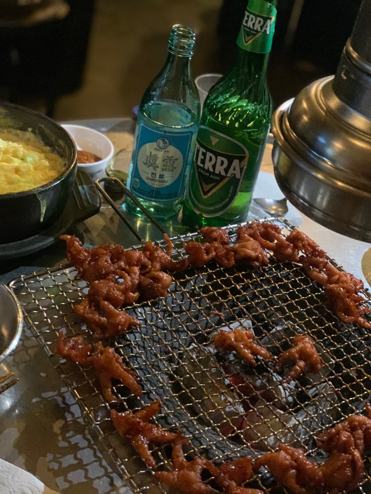  [선정릉 맛집] 포차 감성 무뼈닭발&꼼장어 맛집 '전봇대', 이지아 단골집