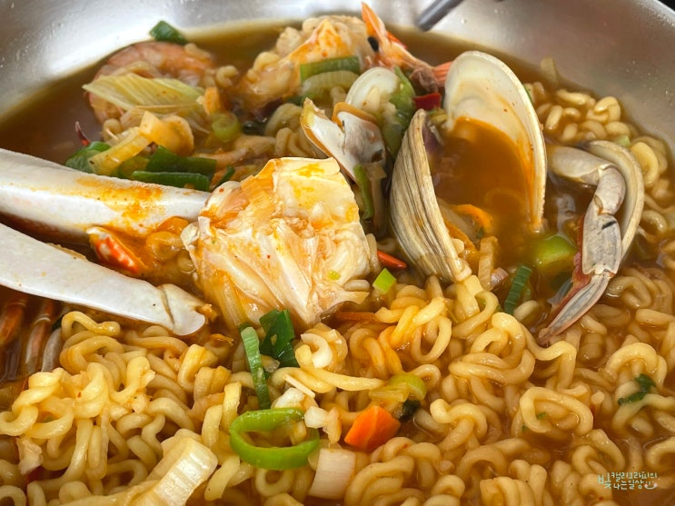  강릉 해물라면 칼국수 맛집 한끼밥집 꼭 가보긔