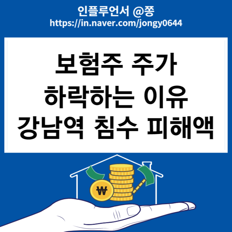 강남역 침수 보험주 주가 흐름 안좋은 이유 (+침수차량 자연재해 보험처리) 강남역 침수 보험주 주가 흐름 안좋은 이유 (+침수차량 자연재해 보험처리)