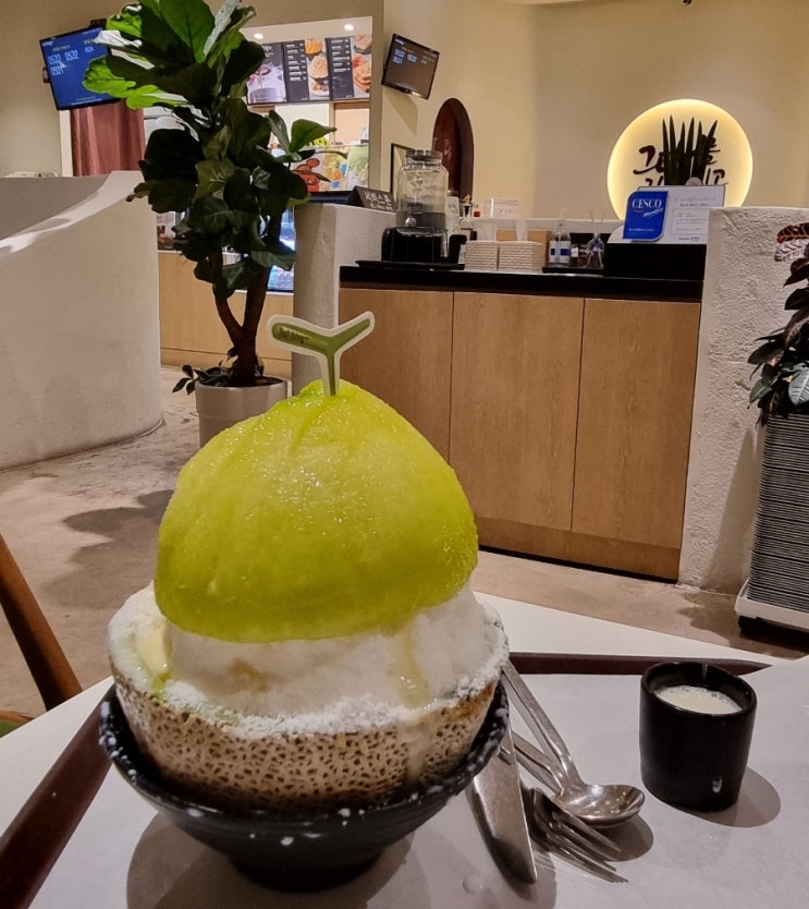  범어동 카페 설빙 대구신천점 메론빙수