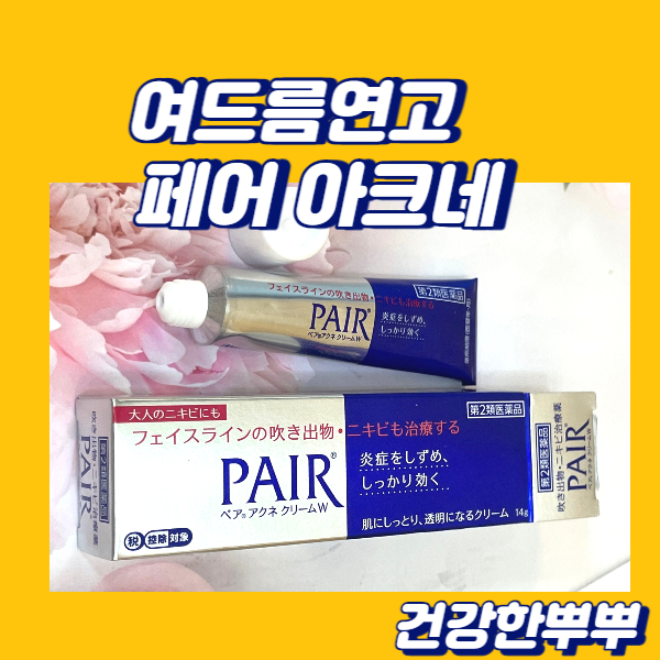  여드름연고추천 페어아크네 꿀피부관리 일본여드름연고
