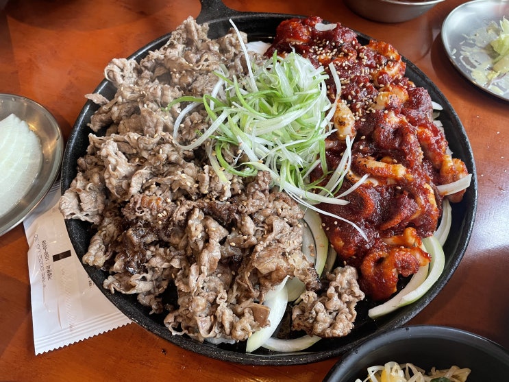  용현동 맛집 , 토지금고 맛집 : 신복관 용현점 , 우삼겹과 쭈꾸미 맛집