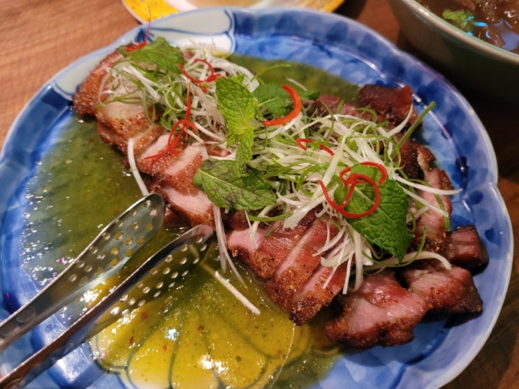  압구정 데이트 하기 좋은 맛집 안다즈호텔 태국 음식 전문점 미앙