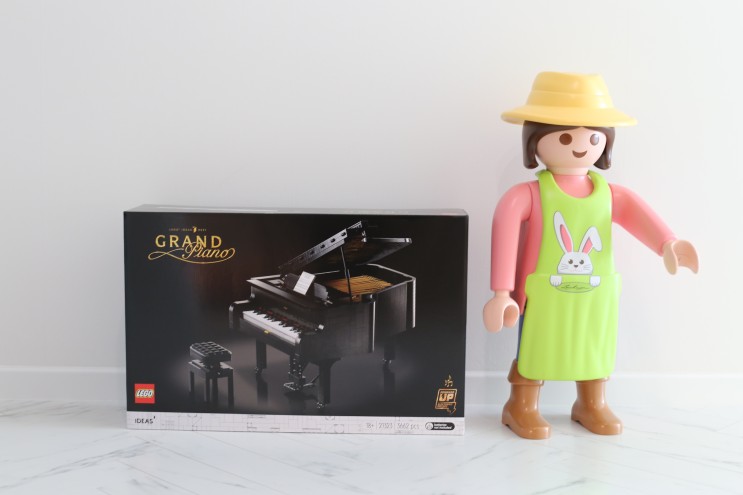 방학 땐 아이와 레고 만들기 ( 레고 21232 그랜드 피아노 )