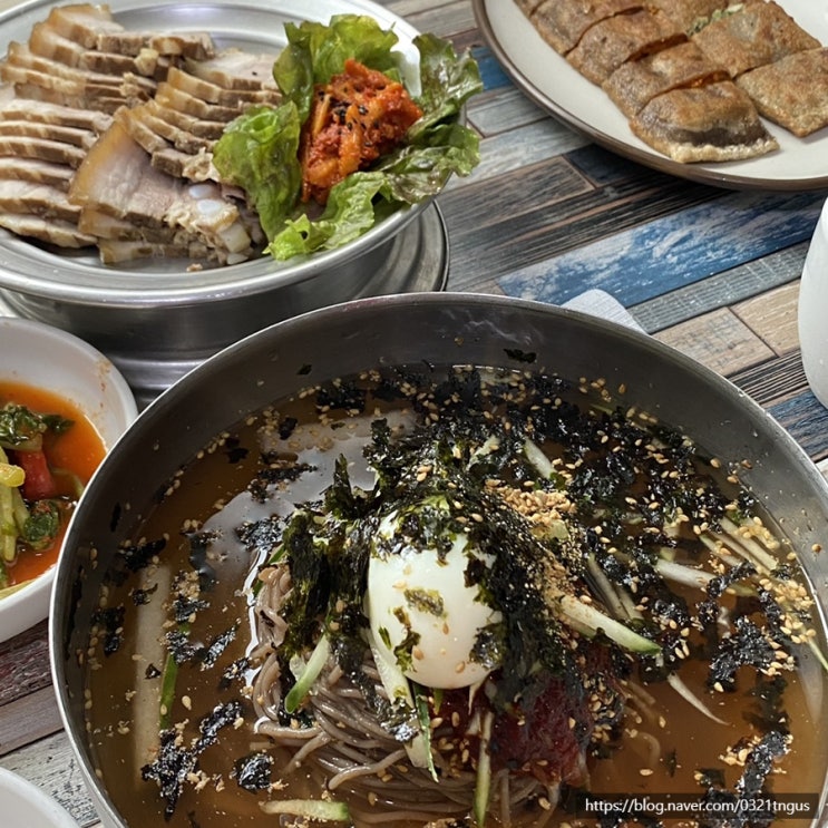  [횡성여행] 어르신들이 좋아할 둔내면 둔내역 막국수 맛집- '태기산막국수'
