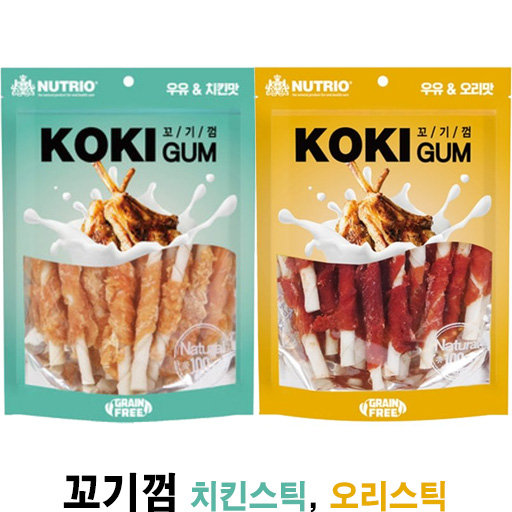  [꼬기껌 치킨스틱, 오리스틱] 배곧 반려용품점 펫마루