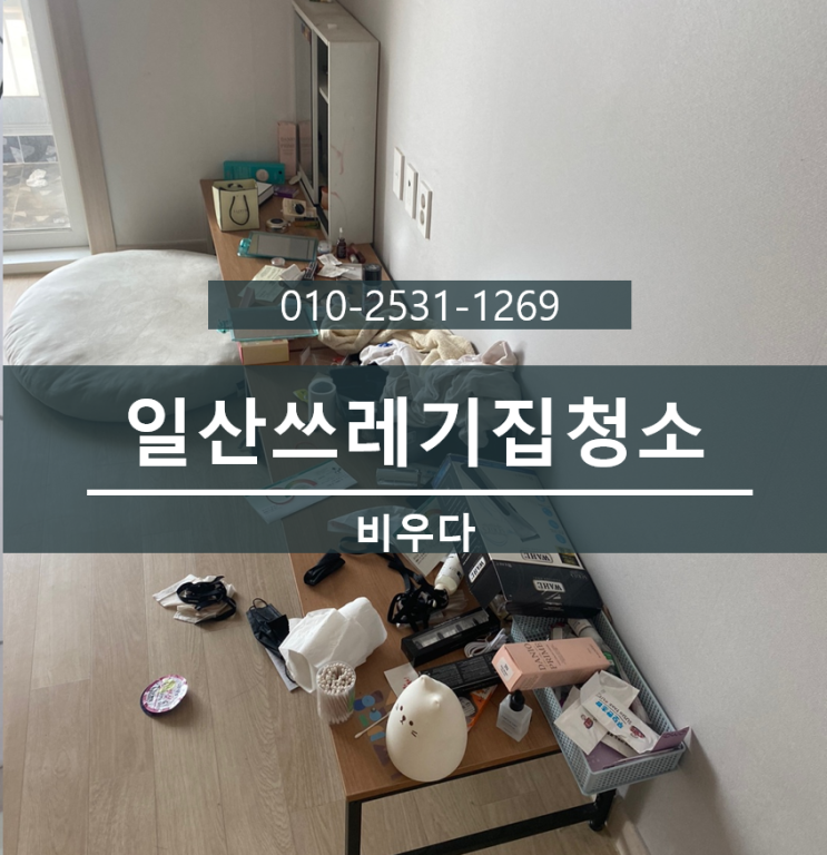  일산쓰레기집청소 식사동 가정 폐기물 처리 현장