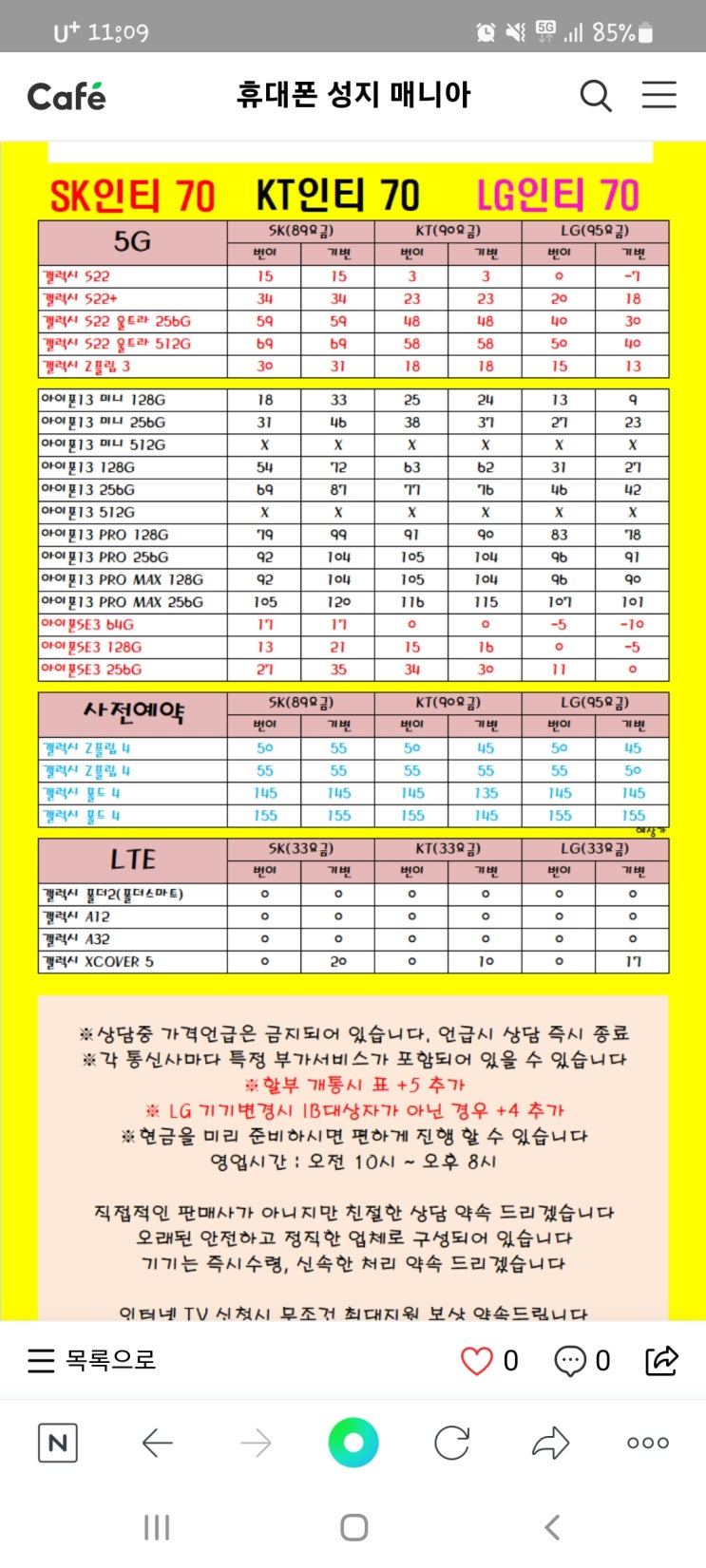 시흥 핸드폰 성지 위치랑 가격 알아보기