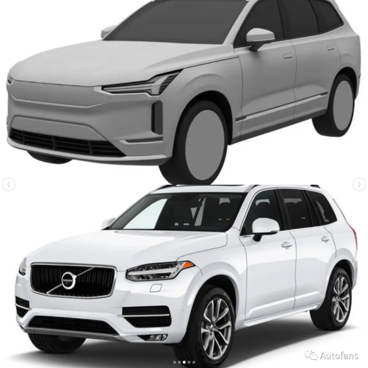  2024 볼보 XC90 풀체인지 유출샷