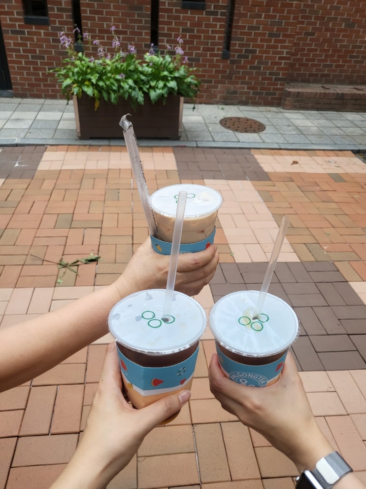  목동 까페 팔공티 양천구청점에서 줌바 끝나고 당 충전하기!