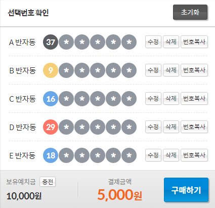  로또 1028회 #동행복권 #인터넷복권