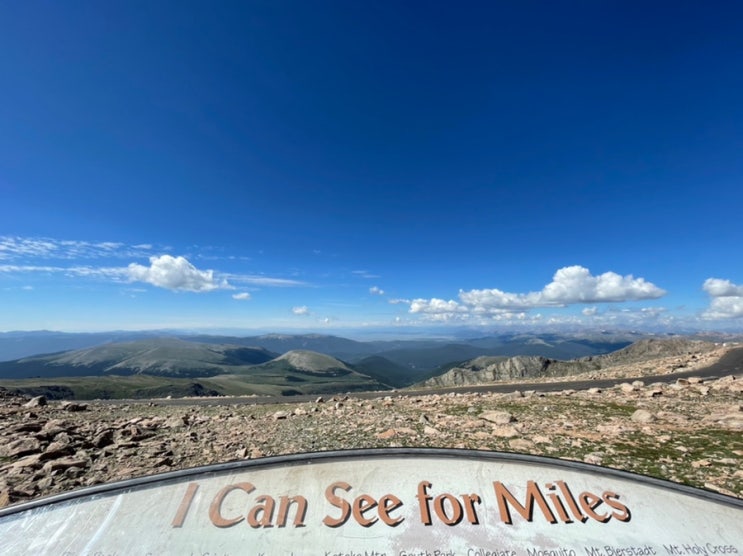 [미국여행] 북미에서 가장 높은산, 콜로라도 마운트 에반스(Mt.Evans)