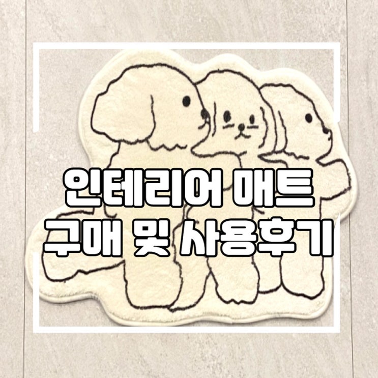  현관 및 욕실, 주방 인테리어 발매트 구매 및 사용후기 (feat. 오늘의집&카카오톡 선물하기)