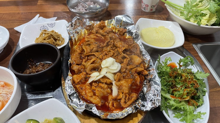  [종로맛집] 여전히 줄서먹는구나   가성비 넘치는 쌈밥맛집 -수정식당