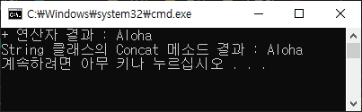  [C#] String 클래스