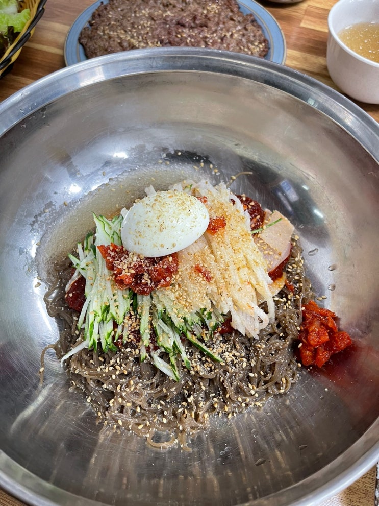  <강추> 몽돌해수욕장 거제 맛집 "아라가야냉면" 학동점 !