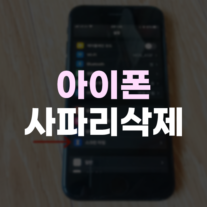 아이폰 사파리 삭제 쉽게 해보자