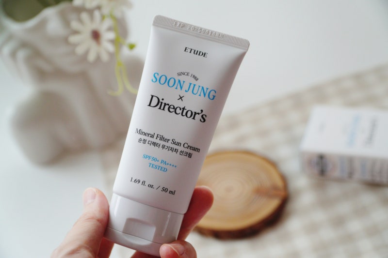 순정 에뛰드 디렉터파이 무기자차 선크림 50ml /내돈내산 솔직후기 ♥