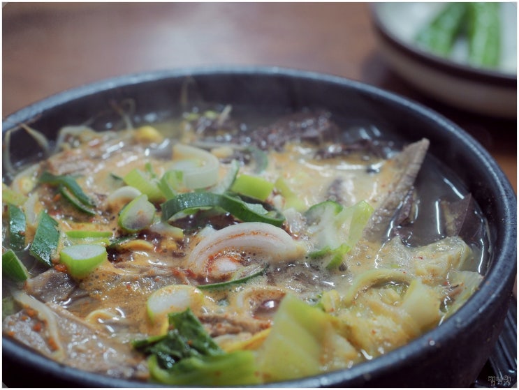  산지 해장국 본점_ 제주공항, 제주항 근처 해장국 내장탕 맛집
