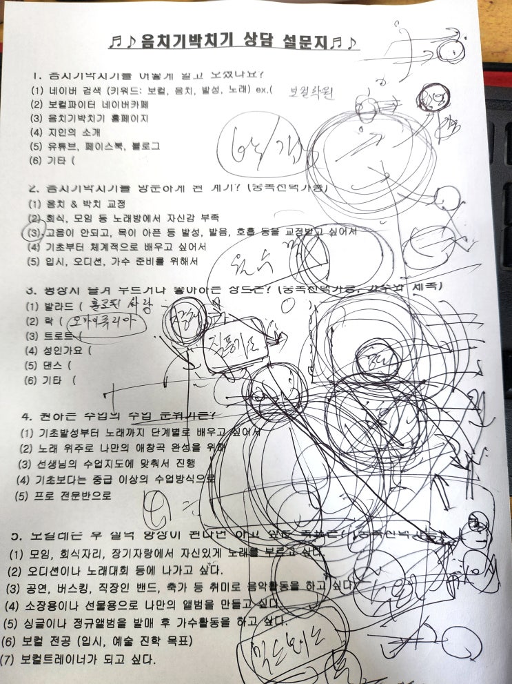 50대 보컬학원 상담 후기 '갑자기 7080에 꽂혀서'