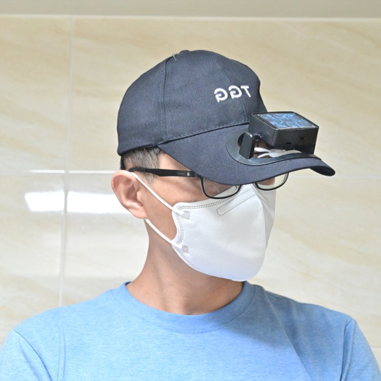  태양광 패널 선풍기 모자 인싸템이 아니라 아싸템?