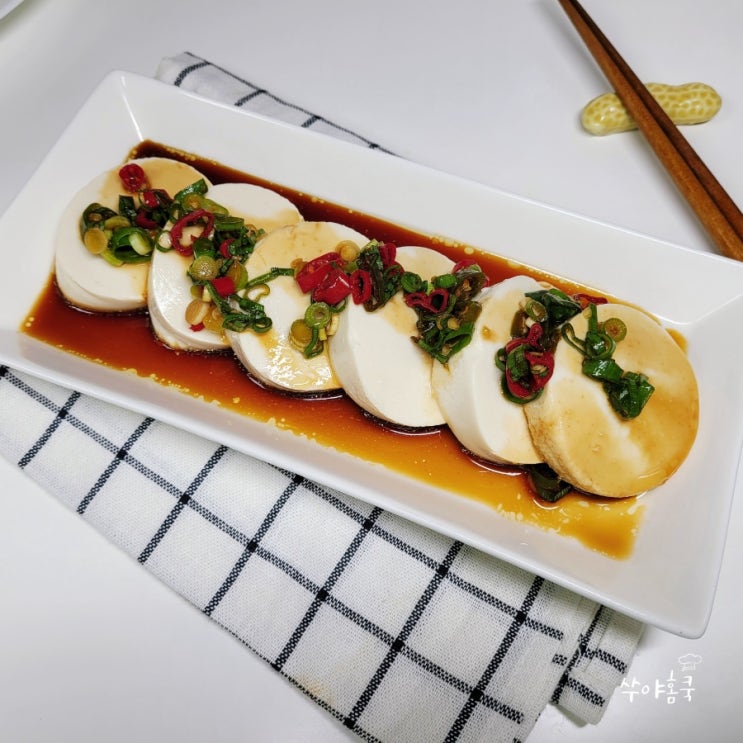 순두부 간장양념장 소스 레시피 두부 다이어트 식단 요리 순두부 간장양념장 소스 레시피 두부 다이어트 식단 요리