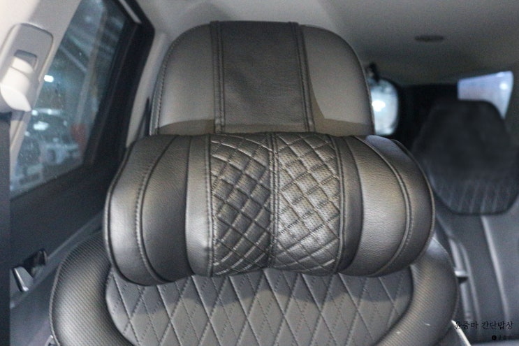 팰리세이드 루젠 차량용 메모리폼 헤드레스트 목쿠션