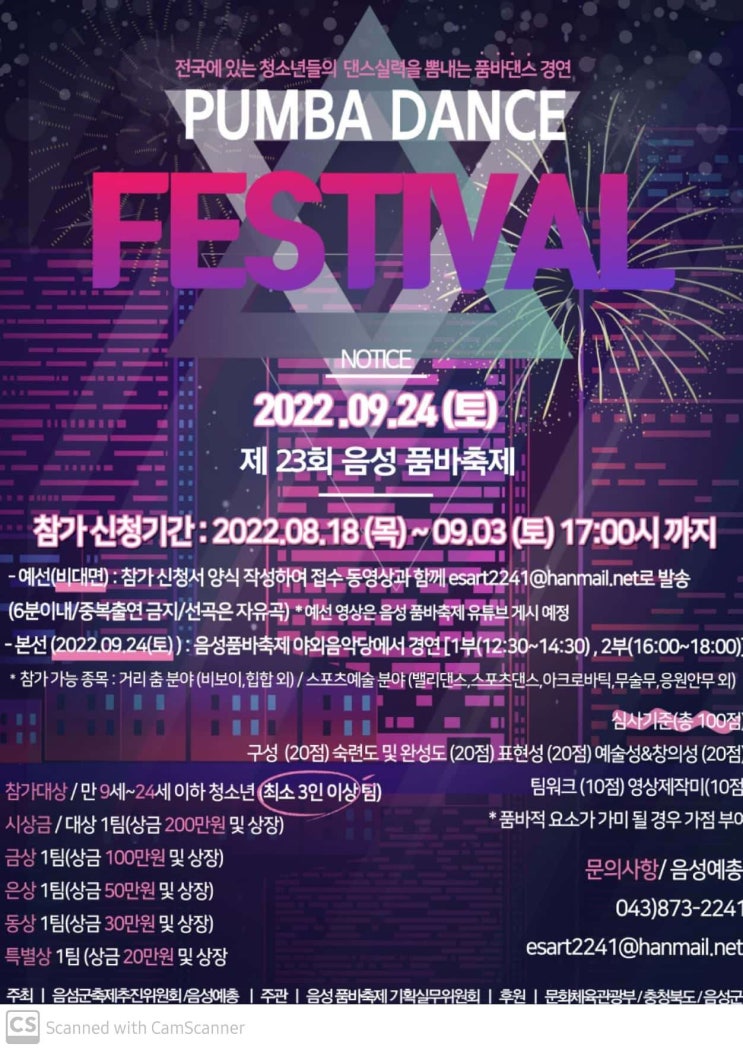  전국청소년품바댄스경연대회