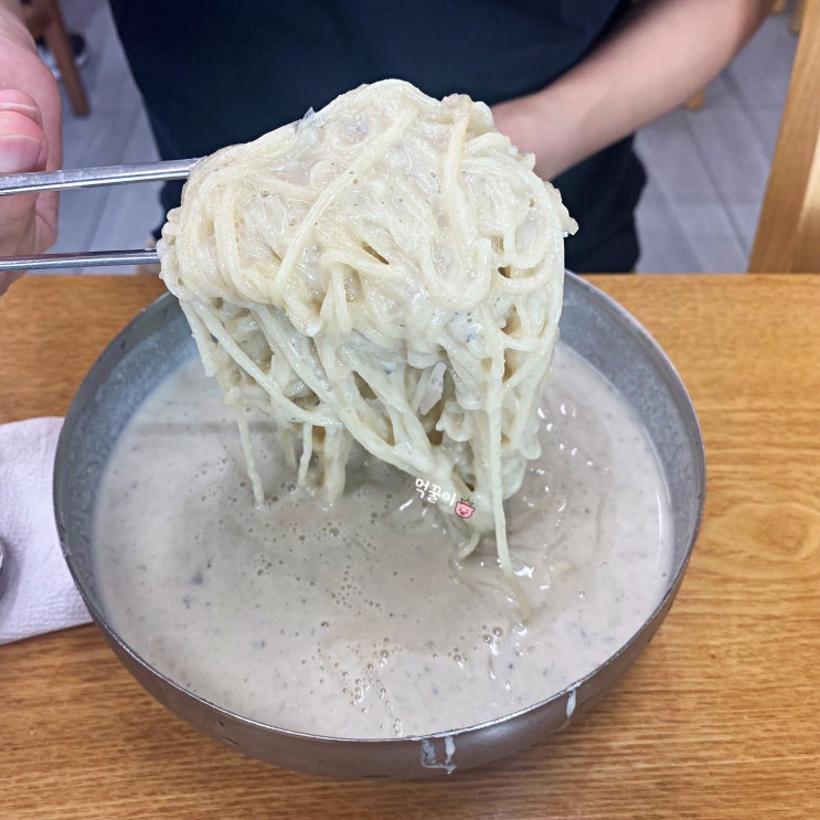  광주 대성콩물 중흥본점, 콩국수 맛집 콩물국수만 팔아요