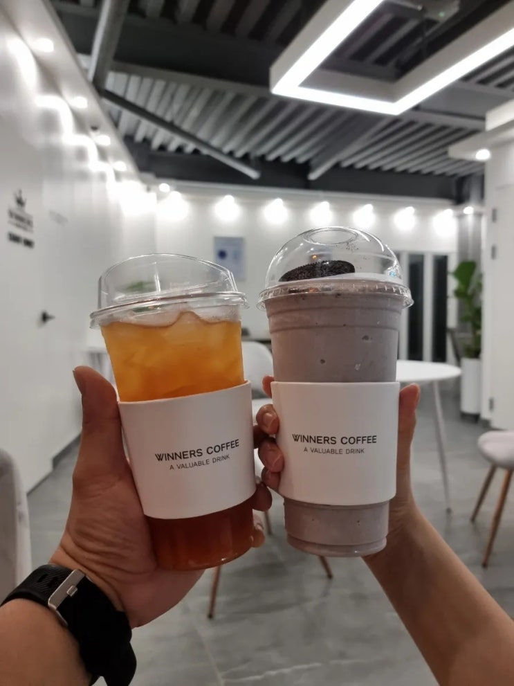  장유디저트카페 / 위너스커피 김해장유점 / 토스트맛집 / 가성비&분위기 카페