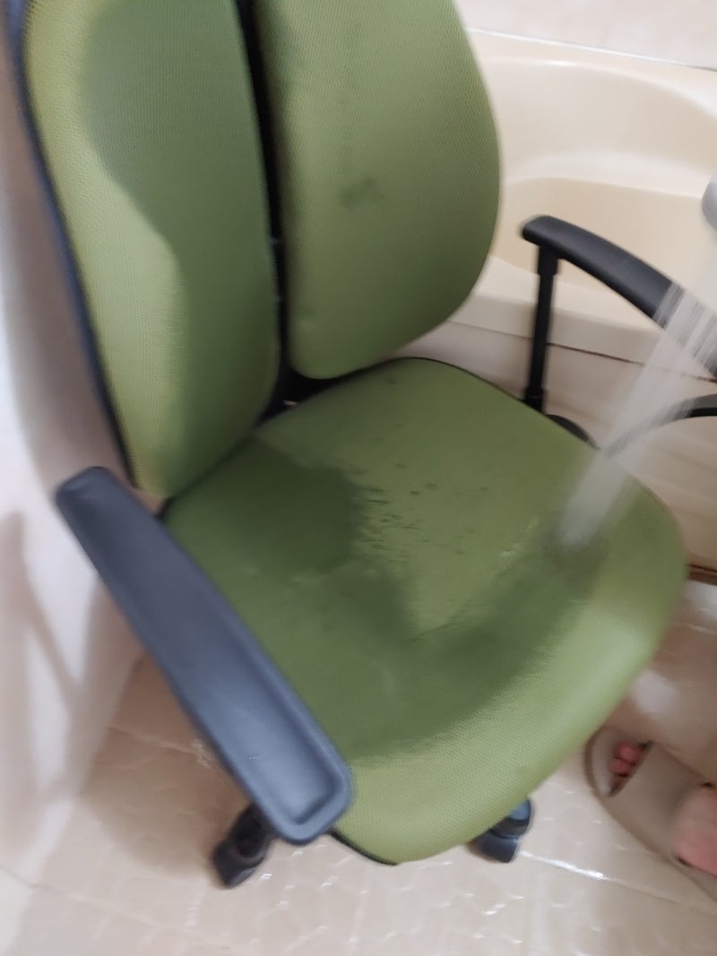 의자에 이물질이 묻거나 냄새가 날 때 관리법 (의자의 냄새제거 및 메시 의자 세척하기) : 네이버 블로그