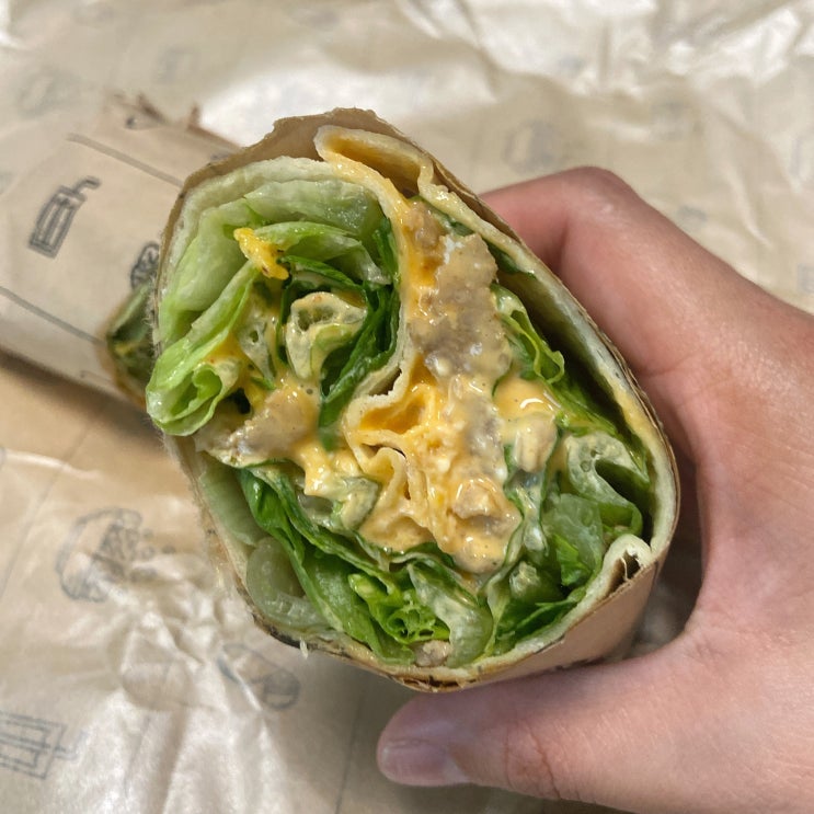  나주 혁신도시 맛집 샐러디 멕시칸랩 먹어봄