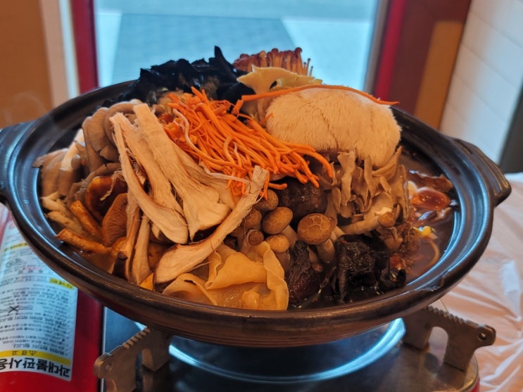  건강한 버섯보양식 강화최고맛집, 마니산 단골식당